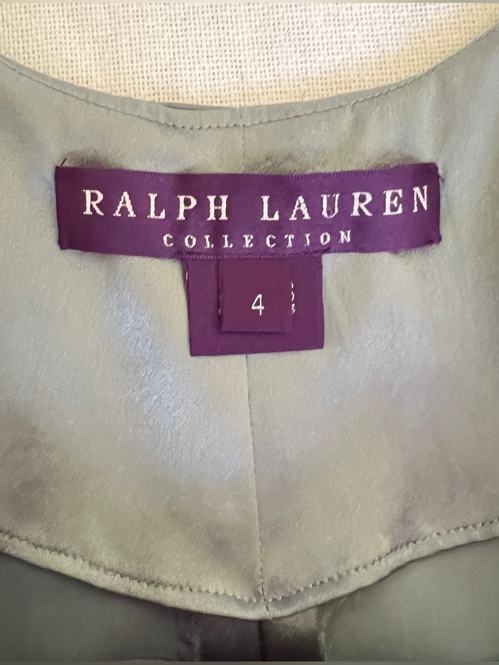 Ralph Lauren Collection Runway SS2010 Silk Beaded Art Deco 2 Piece Gown Rare Sz4 - Picture 4 of 16